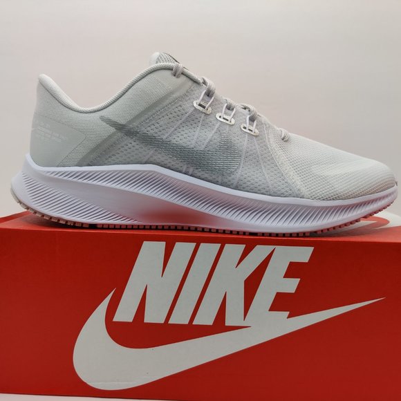 Women's Nike Quest 4 Road Running Shoes White Size 11 DA1106-100 - Picture 8 of 8